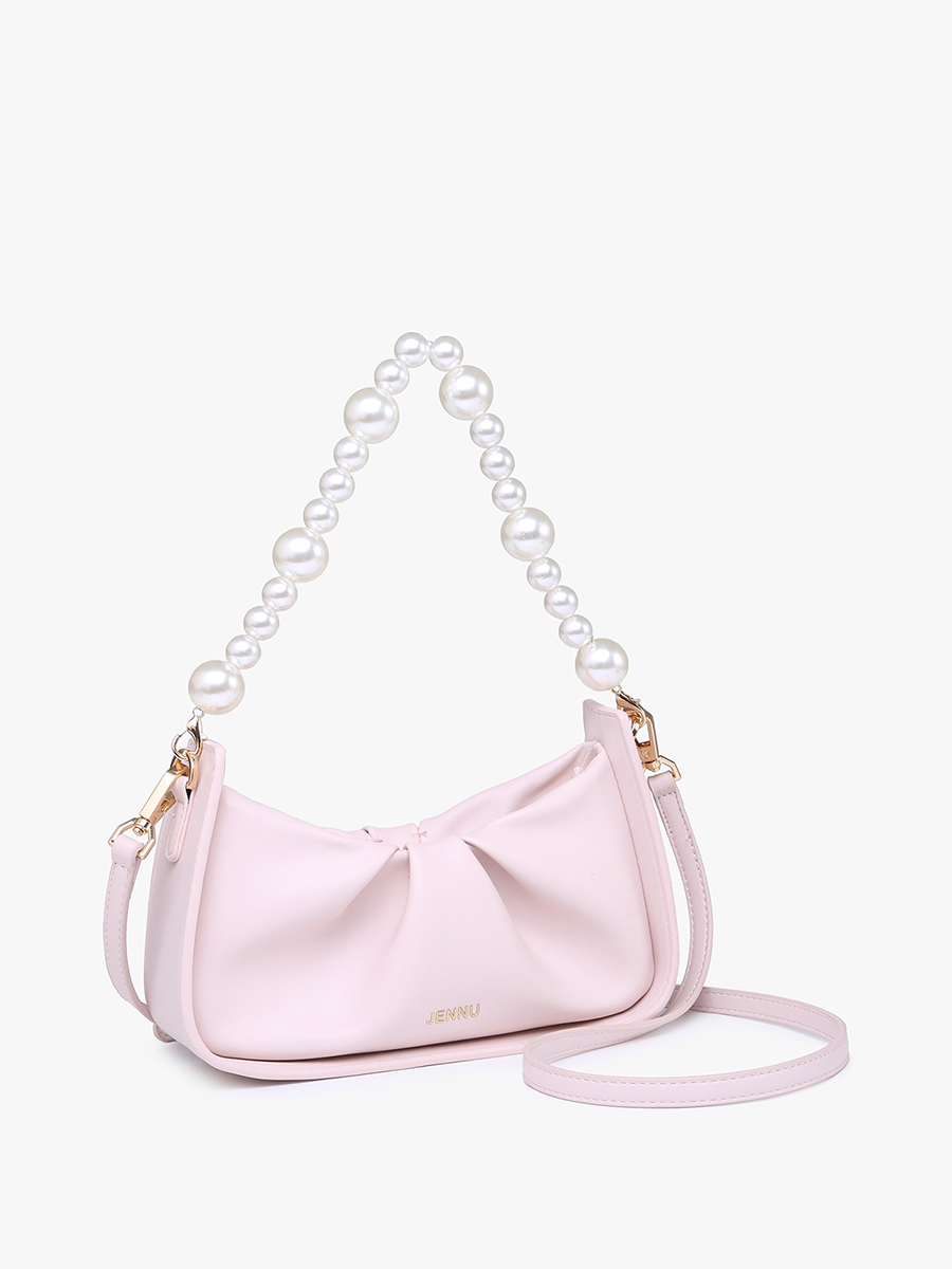 Pearl Shoulder Bag – Crossbody Style | Lt. Pink