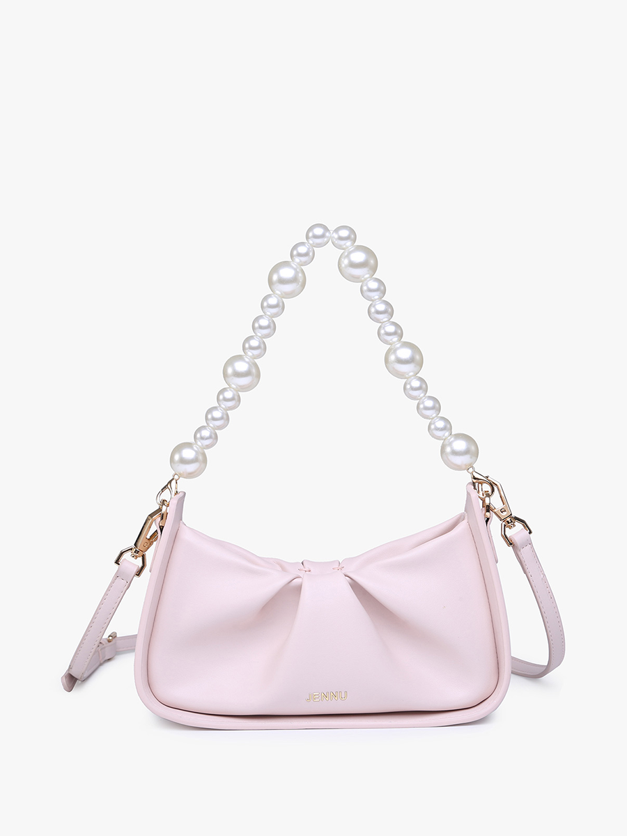 Pearl Shoulder Bag – Crossbody Style | Lt. Pink