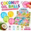 Coconut Oil Balls Squeeze Toy — Stretchy Stress Relief