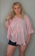 Rhinestone Relaxed Top
