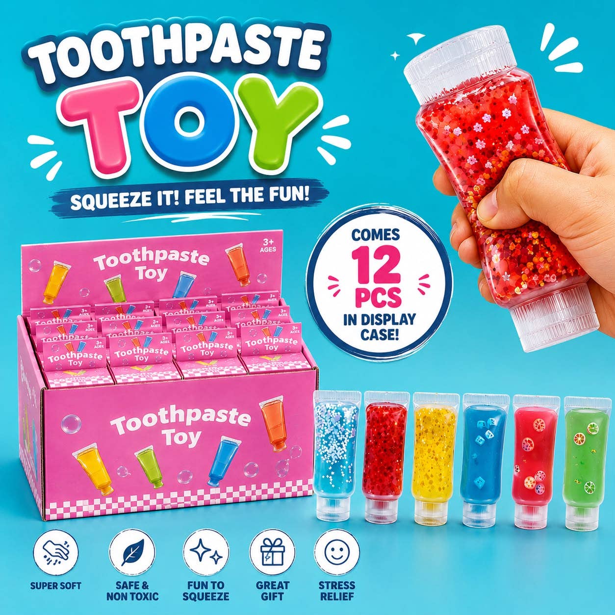 Vaseline Toothpaste Squeeze Toy
